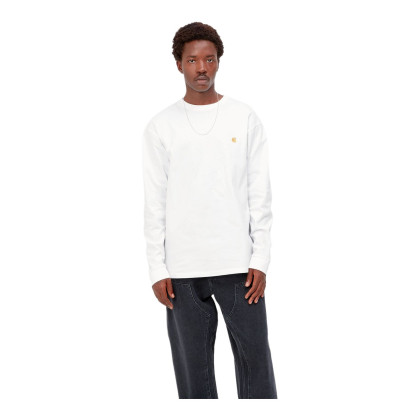 pánské triko Carhartt WIP L/S Chase T-Shirt