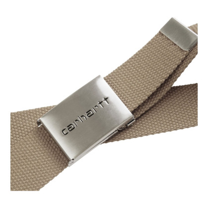 pásek Carhartt WIP Clip Belt Chrome