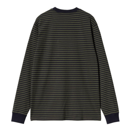 pánské triko Carhartt WIP L/S Verner Pocket T-Shirt