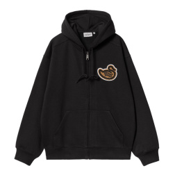 pánská mikina Carhartt WIP Hooded Brown Ducks Jacket