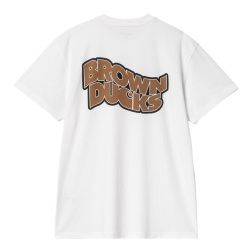 pánské triko Carhartt WIP S/S Brown Ducks T-Shirt