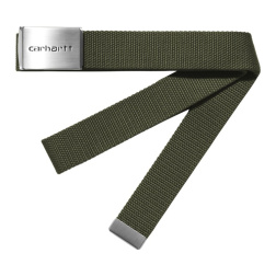 pásek Carhartt WIP Clip Belt Chrome