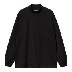 pánské triko Carhartt WIP L/S Script Mockneck T-Shirt